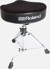 Roland Saddle Drum Throne, Velour Top